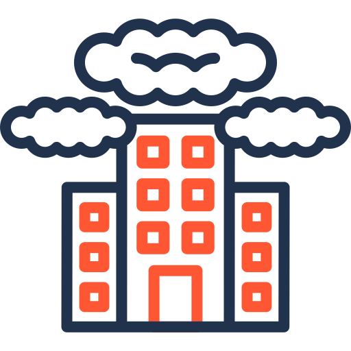 niebla tóxica icono gratis