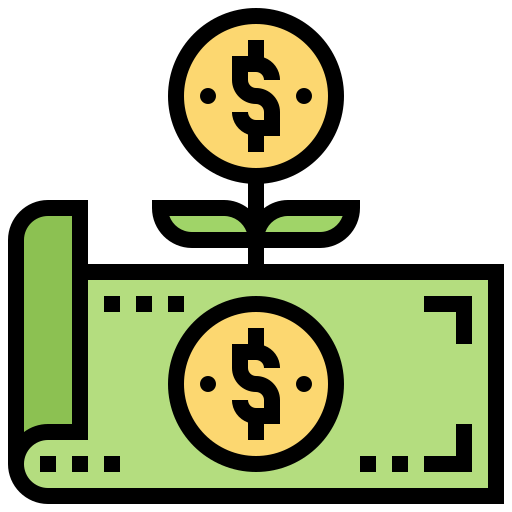 Ingresos icono gratis