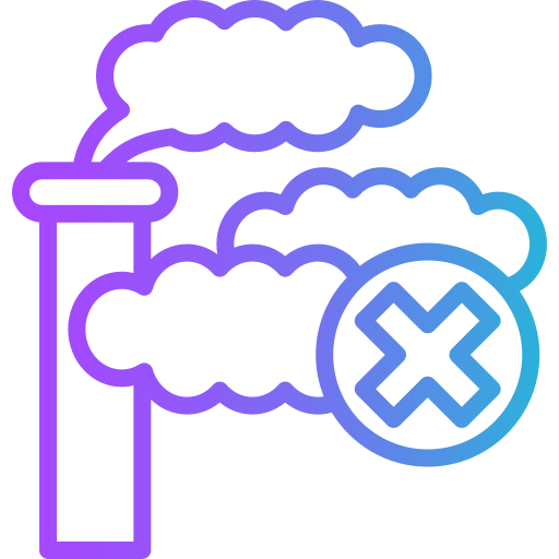 prevención de la contaminación icono gratis