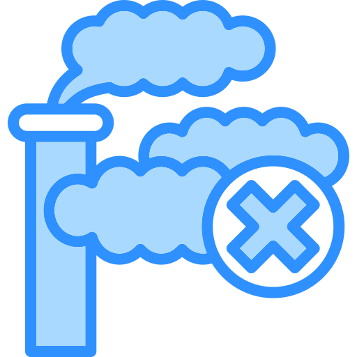 prevención de la contaminación icono gratis