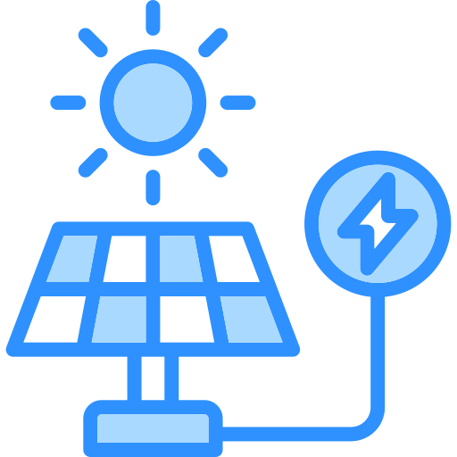 energía solar icono gratis