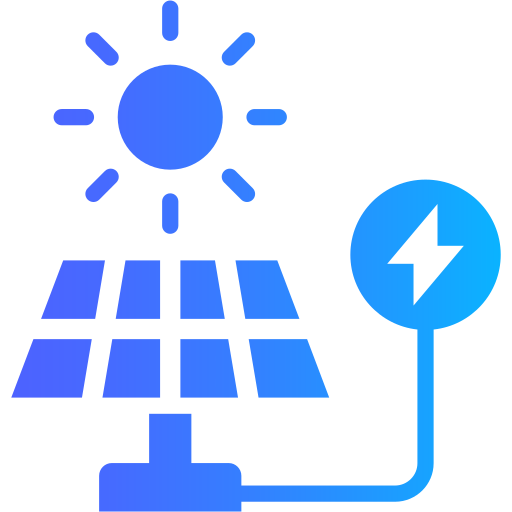 energía solar icono gratis