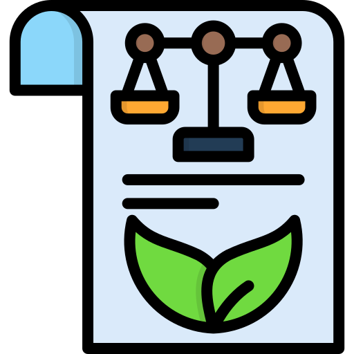 normativa medioambiental icono gratis