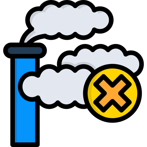 prevención de la contaminación icono gratis