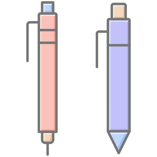bolígrafos icono gratis