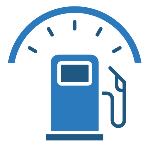 sistema de combustible icono gratis