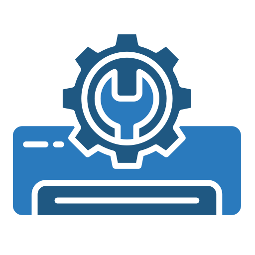 servicio de reparación de aire acondicionado icono gratis