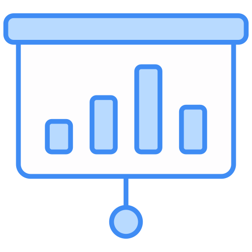 gráfico de barras icono gratis