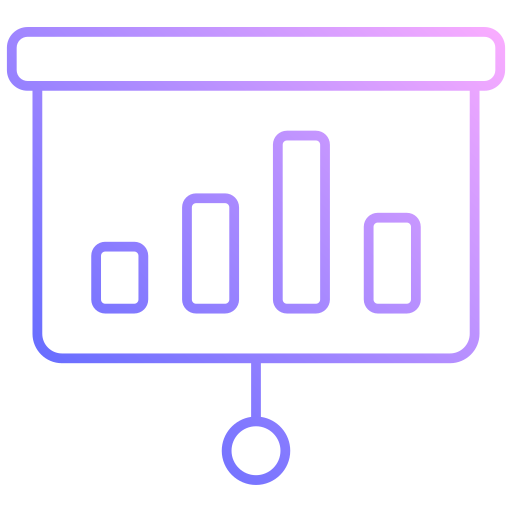 gráfico de barras icono gratis