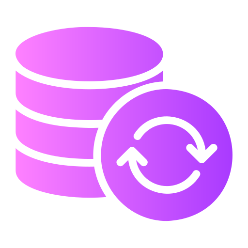 gestión de bases de datos icono gratis