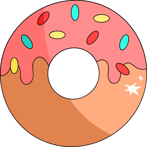 rosquilla icono gratis