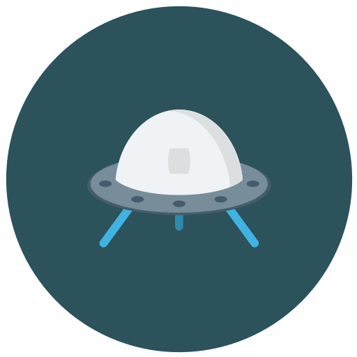 nave extraterrestre icono gratis