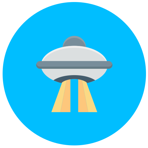 nave extraterrestre icono gratis