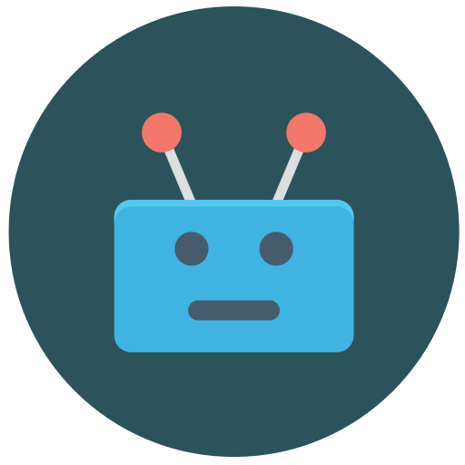 robot biónico icono gratis