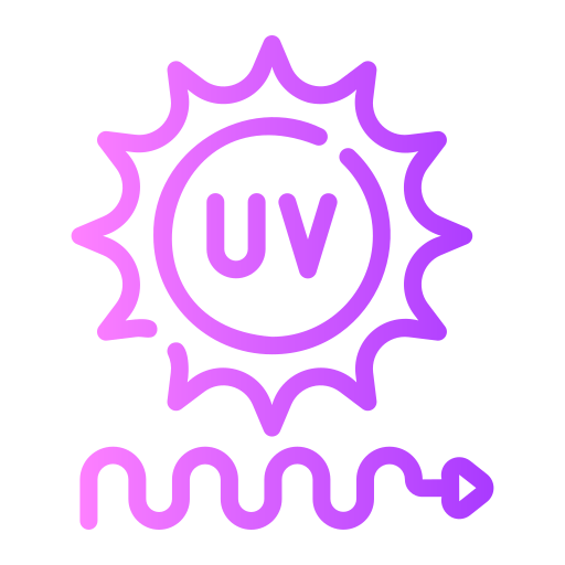 ultravioleta icono gratis