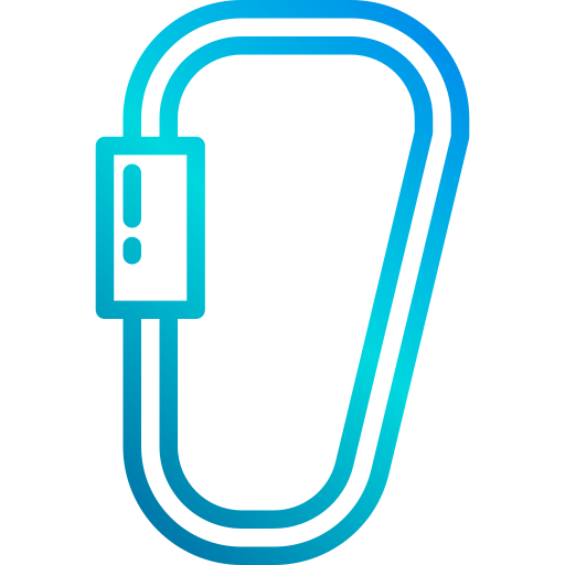 Carabiner free icon