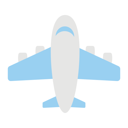 avión icono gratis