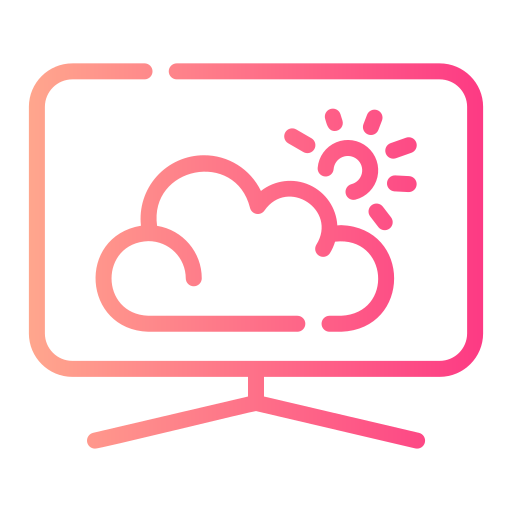 pronóstico del tiempo icono gratis