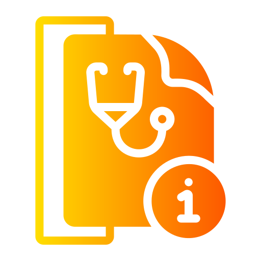 historial médico icono gratis