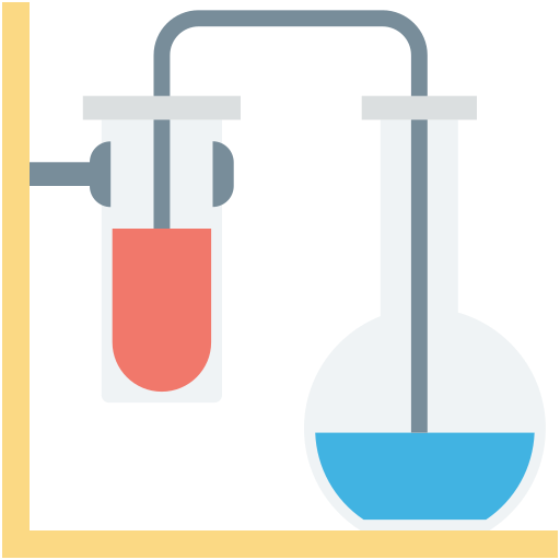 investigación de laboratorio icono gratis