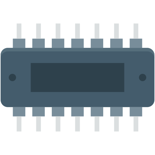 circuito electrónico icono gratis