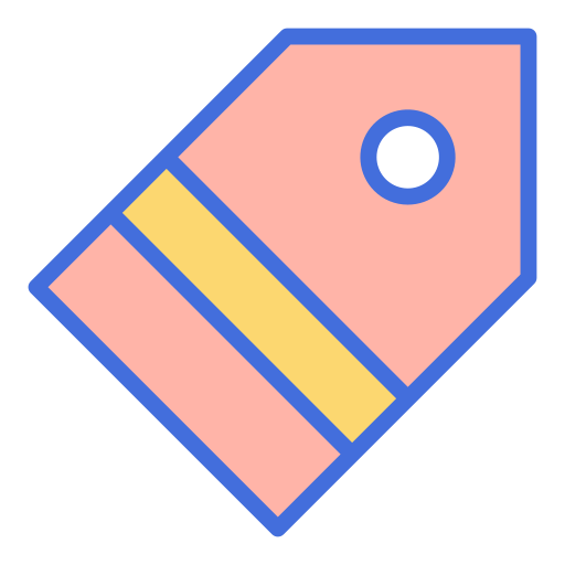 etiqueta de precio icono gratis