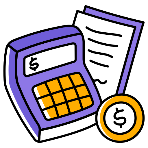 calculadora de pagos icono gratis