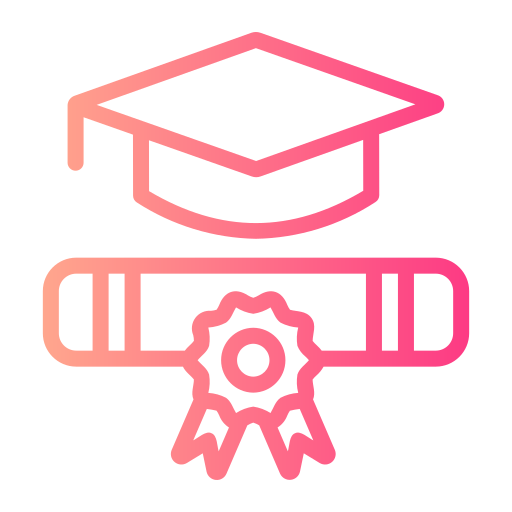 graduación icono gratis