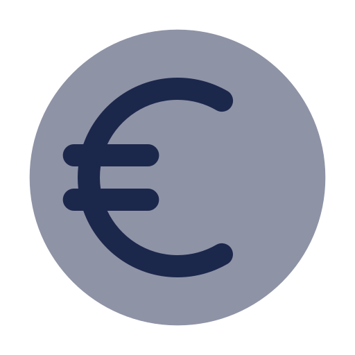 euro icono gratis