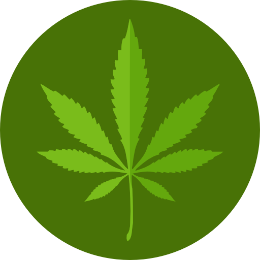 Marijuana free icon