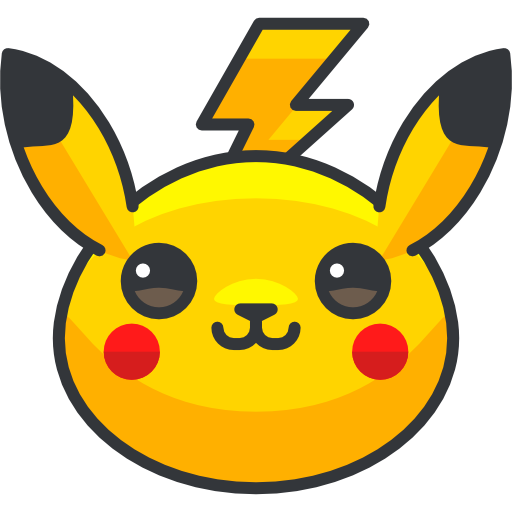 Pikachu Head Svg  Cute Pikachu PNG