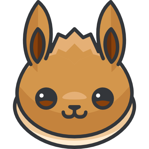 Eevee svg, Eevee png, Eevee vector pack image, Eevee Pokemon