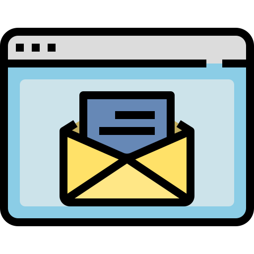 Email Winnievizence Lineal color icon