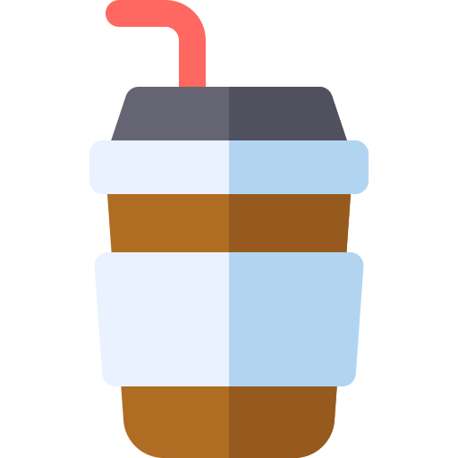 Coffee Basic Rounded Flat icon