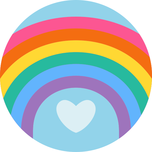 Arco iris icono gratis