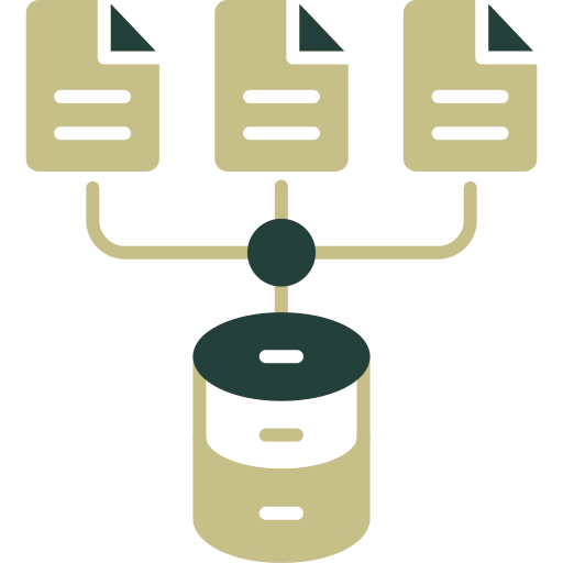 recopilación de datos icono gratis