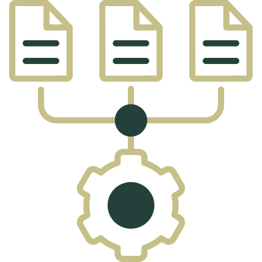 recopilación de datos icono gratis