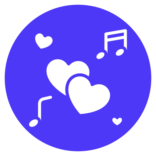 canción de amor icono gratis