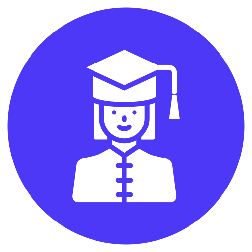 gorro de graduación icono gratis