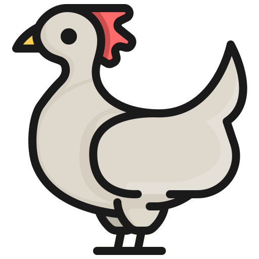 Курица бесплатно иконка
