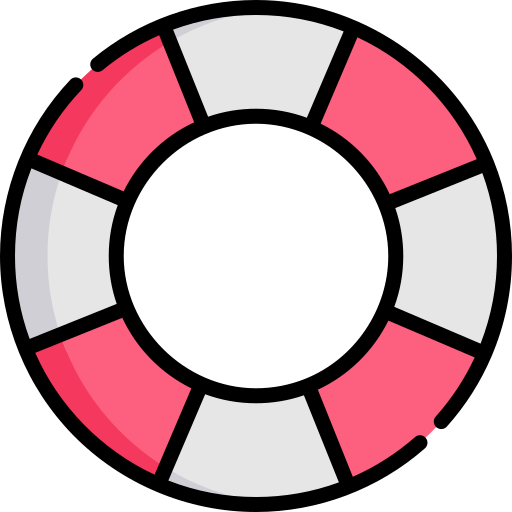 Lifebuoy Kawaii Lineal color icon