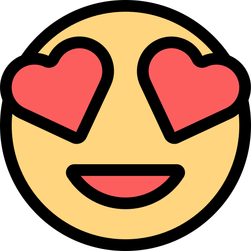 emoji de amor icono gratis