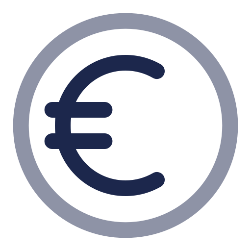 euro icono gratis