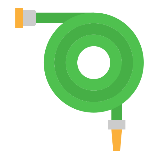 manguera de riego icono gratis