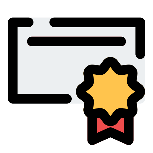 certificat Icône gratuit certificat Icône gratuit
