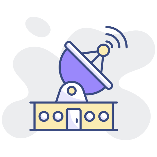 estación espacial icono gratis