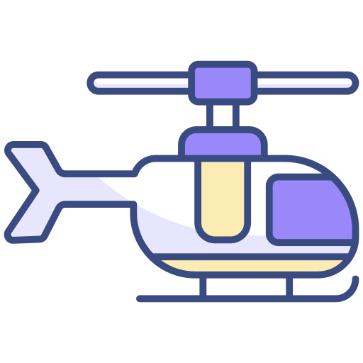 helicóptero icono gratis