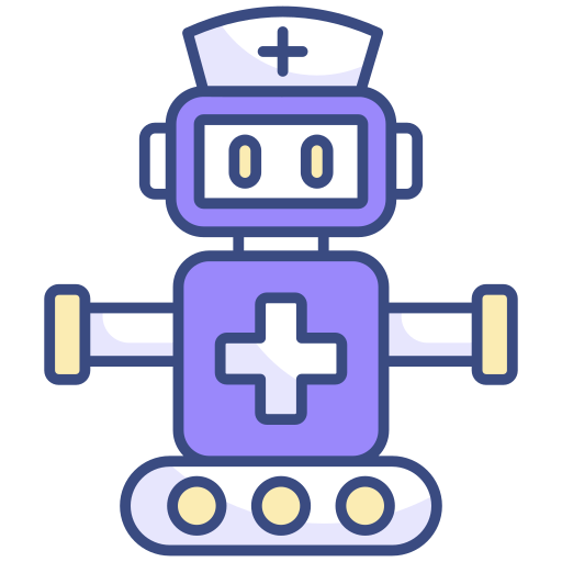 robot médico icono gratis