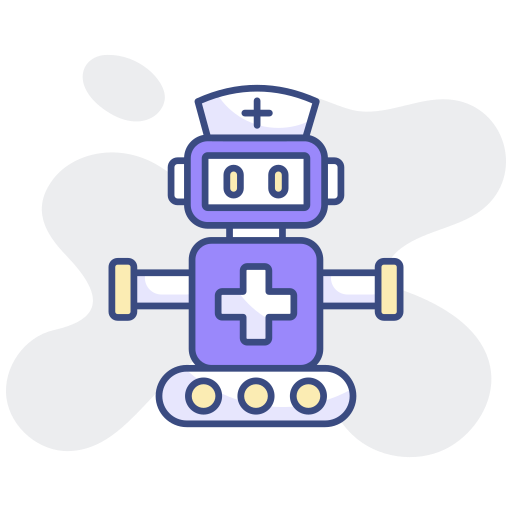 robot médico icono gratis