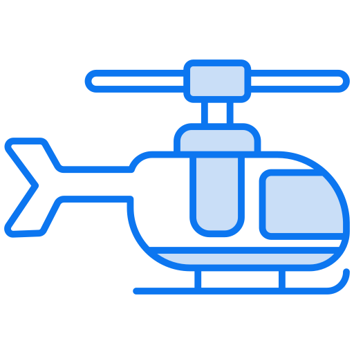 helicóptero icono gratis